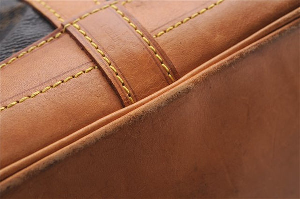 Authentic Louis Vuitton Monogram Noe Shoulder Bag Purse M42224 LV 3391E