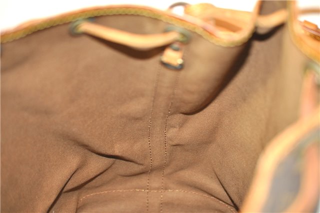 Authentic Louis Vuitton Monogram Noe Shoulder Bag Purse M42224 LV 3391E