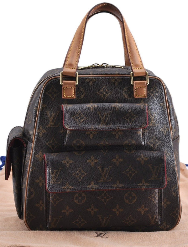 Authentic Louis Vuitton Monogram Excentri Cite Hand Bag M51161 LV 3396F