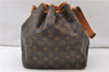 Authentic Louis Vuitton Monogram Petit Noe Shoulder Bag M42226 LV 3400E