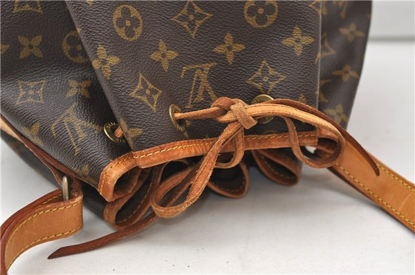 Authentic Louis Vuitton Monogram Petit Noe Shoulder Bag M42226 LV 3400E