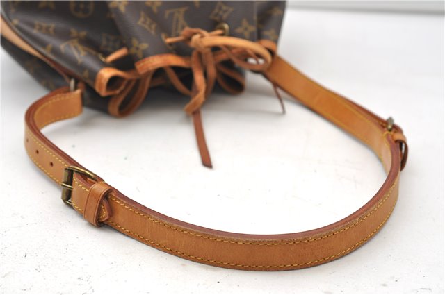 Authentic Louis Vuitton Monogram Petit Noe Shoulder Bag M42226 LV 3400E