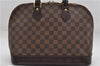 Authentic Louis Vuitton Damier Alma Hand Bag N51131 LV 3401E
