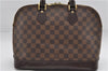 Authentic Louis Vuitton Damier Alma Hand Bag N51131 LV 3401E