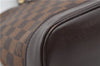 Authentic Louis Vuitton Damier Alma Hand Bag N51131 LV 3401E