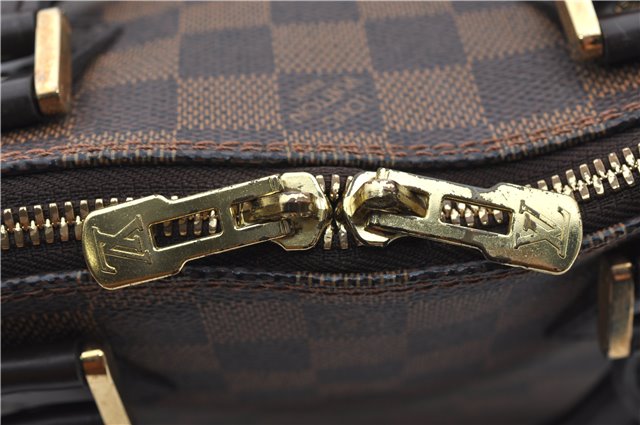 Authentic Louis Vuitton Damier Alma Hand Bag N51131 LV 3401E