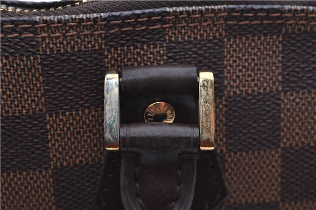 Authentic Louis Vuitton Damier Alma Hand Bag N51131 LV 3401E