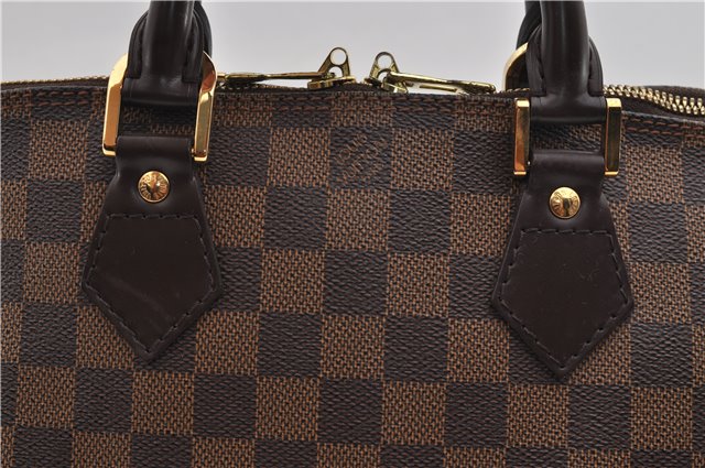 Authentic Louis Vuitton Damier Alma Hand Bag N51131 LV 3401E