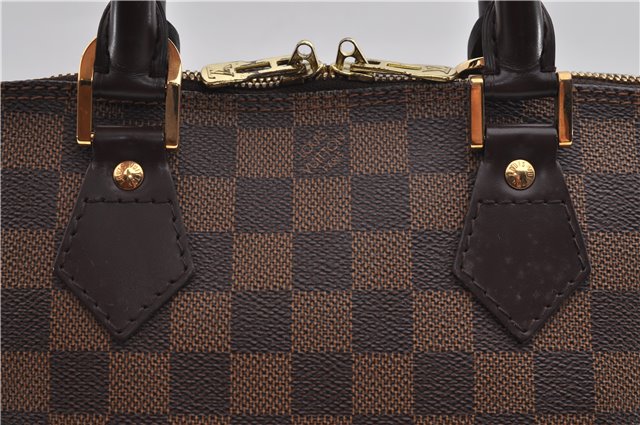 Authentic Louis Vuitton Damier Alma Hand Bag N51131 LV 3401E