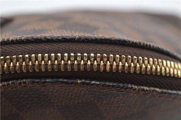 Authentic Louis Vuitton Damier Alma Hand Bag N51131 LV 3401E