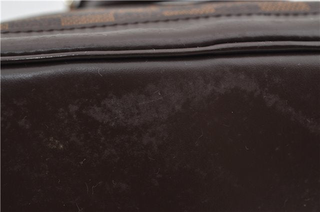 Authentic Louis Vuitton Damier Alma Hand Bag N51131 LV 3401E