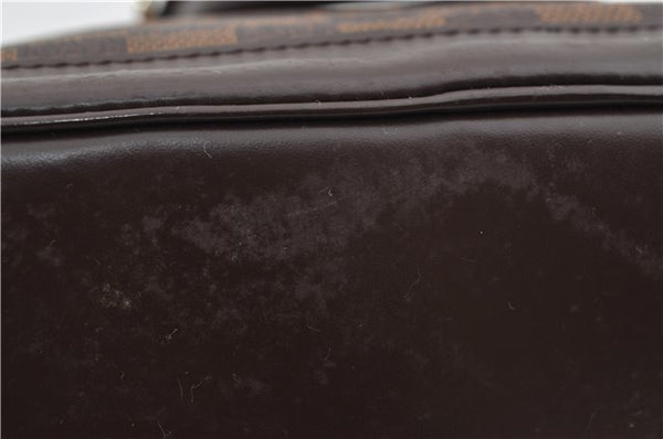 Authentic Louis Vuitton Damier Alma Hand Bag N51131 LV 3401E