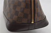 Authentic Louis Vuitton Damier Alma Hand Bag N51131 LV 3401E