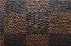 Authentic Louis Vuitton Damier Alma Hand Bag N51131 LV 3401E