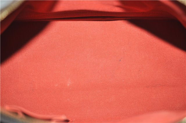 Authentic Louis Vuitton Damier Alma Hand Bag N51131 LV 3401E