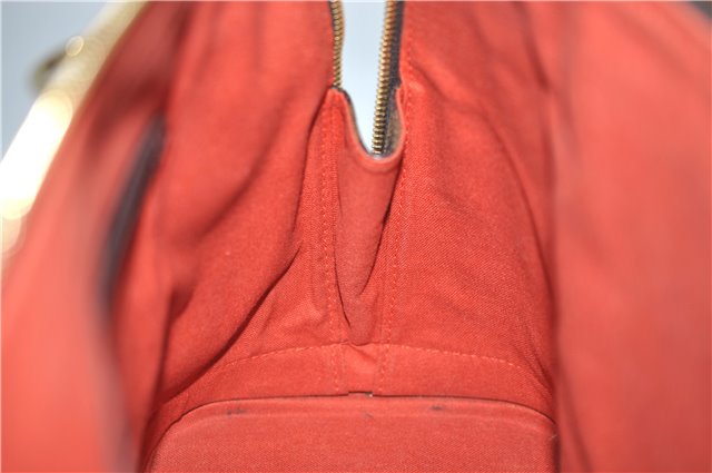 Authentic Louis Vuitton Damier Alma Hand Bag N51131 LV 3401E