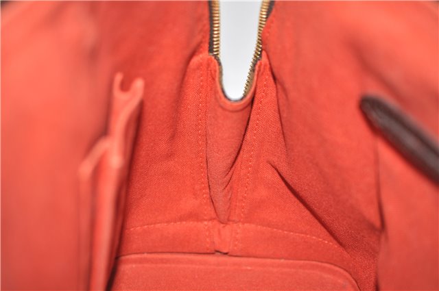 Authentic Louis Vuitton Damier Alma Hand Bag N51131 LV 3401E