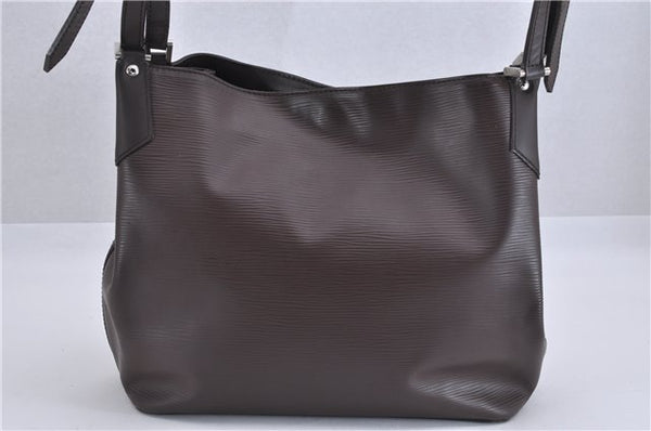 Authentic Louis Vuitton Epi Mandara MM Shoulder Cross Bag Brown M5889D LV 3401F
