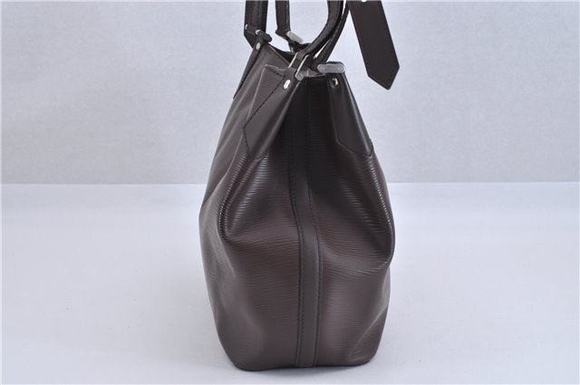 Authentic Louis Vuitton Epi Mandara MM Shoulder Cross Bag Brown M5889D LV 3401F