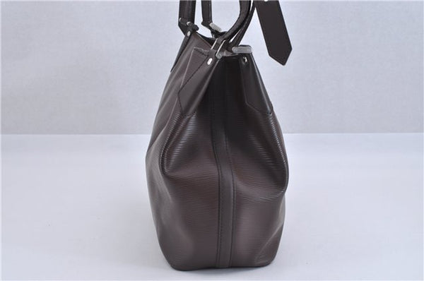 Authentic Louis Vuitton Epi Mandara MM Shoulder Cross Bag Brown M5889D LV 3401F