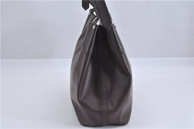 Authentic Louis Vuitton Epi Mandara MM Shoulder Cross Bag Brown M5889D LV 3401F