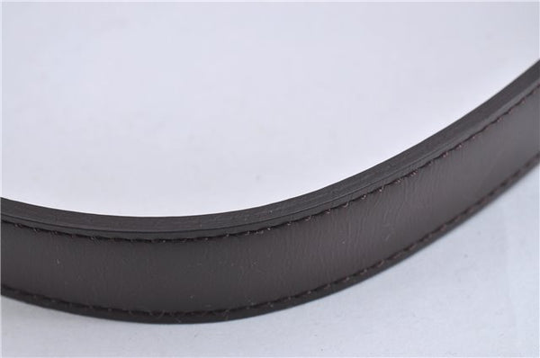 Authentic Louis Vuitton Epi Mandara MM Shoulder Cross Bag Brown M5889D LV 3401F