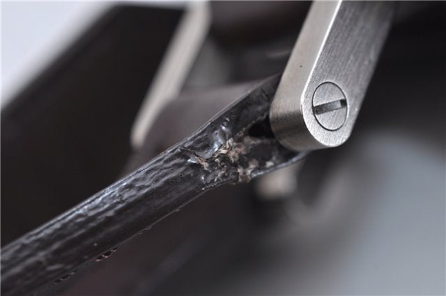 Authentic Louis Vuitton Epi Mandara MM Shoulder Cross Bag Brown M5889D LV 3401F