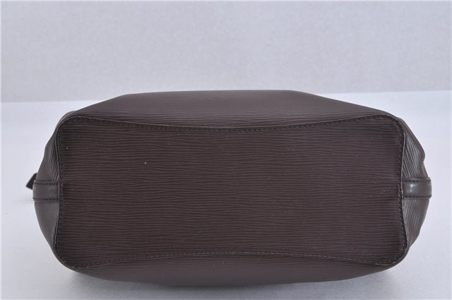 Authentic Louis Vuitton Epi Mandara MM Shoulder Cross Bag Brown M5889D LV 3401F