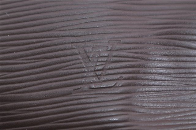 Authentic Louis Vuitton Epi Mandara MM Shoulder Cross Bag Brown M5889D LV 3401F