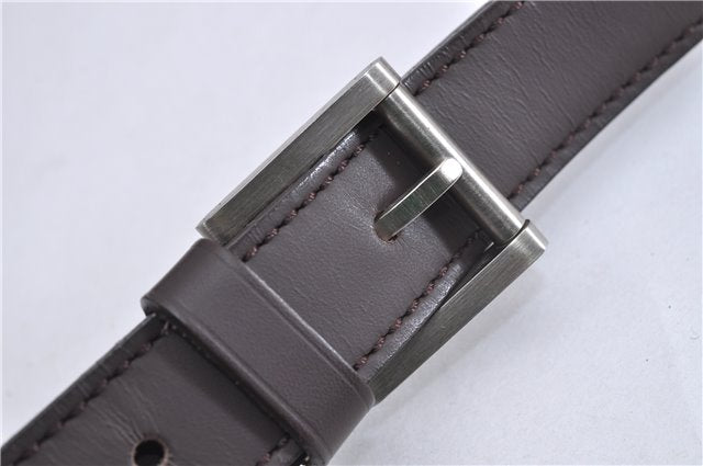 Authentic Louis Vuitton Epi Mandara MM Shoulder Cross Bag Brown M5889D LV 3401F