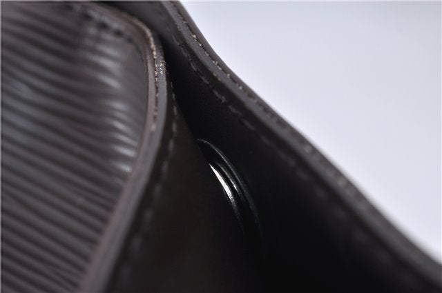 Authentic Louis Vuitton Epi Mandara MM Shoulder Cross Bag Brown M5889D LV 3401F