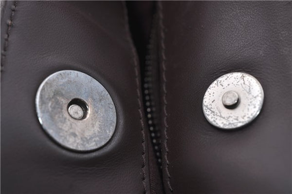 Authentic Louis Vuitton Epi Mandara MM Shoulder Cross Bag Brown M5889D LV 3401F