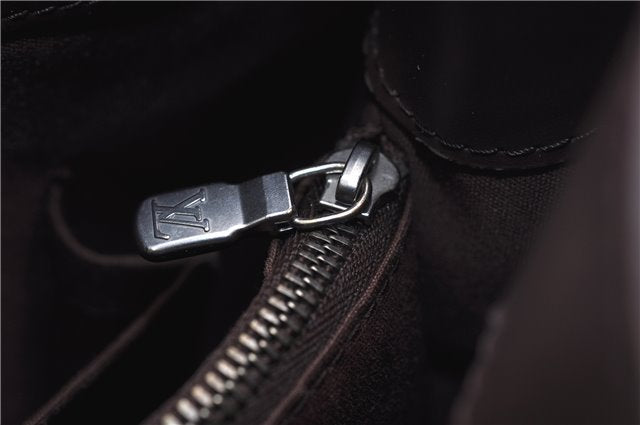 Authentic Louis Vuitton Epi Mandara MM Shoulder Cross Bag Brown M5889D LV 3401F