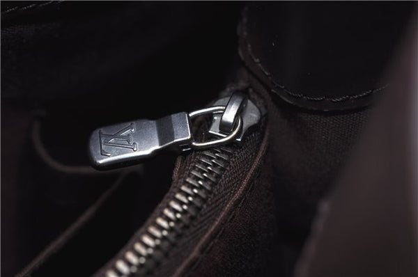 Authentic Louis Vuitton Epi Mandara MM Shoulder Cross Bag Brown M5889D LV 3401F