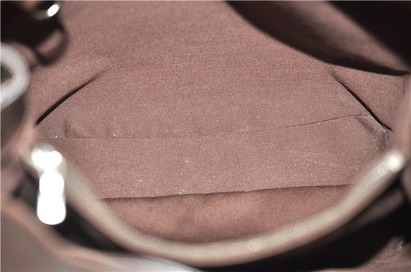 Authentic Louis Vuitton Epi Mandara MM Shoulder Cross Bag Brown M5889D LV 3401F