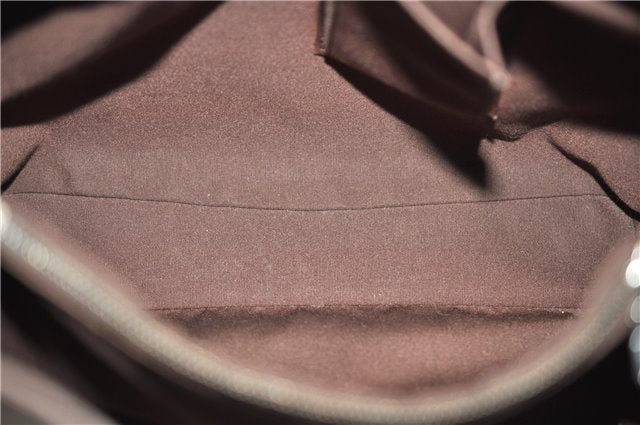 Authentic Louis Vuitton Epi Mandara MM Shoulder Cross Bag Brown M5889D LV 3401F