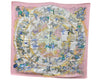 Authentic HERMES Carre 90 Scarf "Les Amazones" Silk Pink 3403D