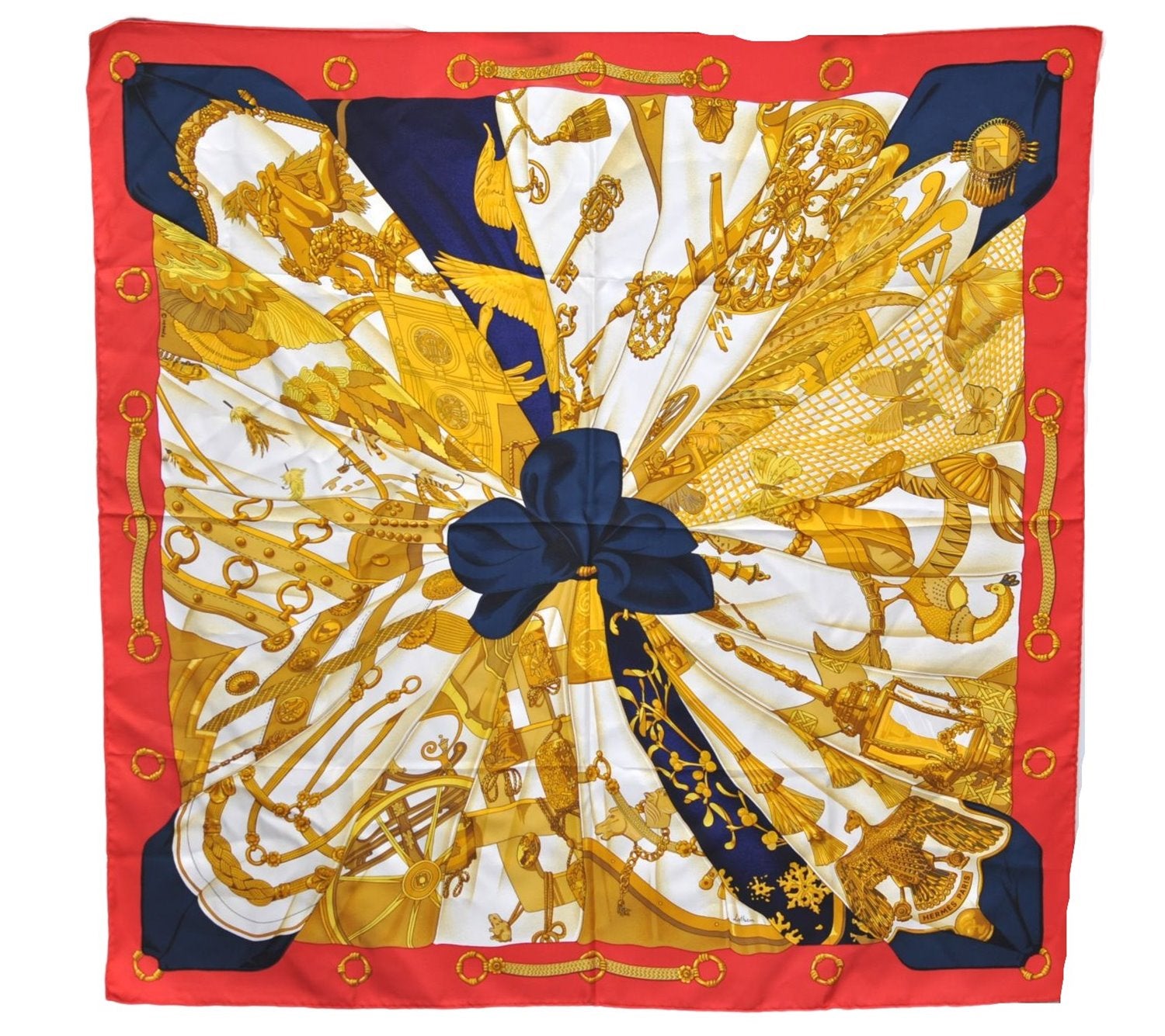 Authentic HERMES Carre 90 Scarf 