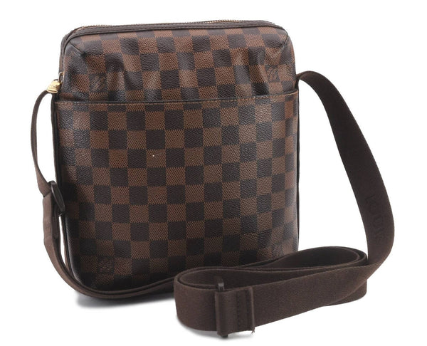 Auth Louis Vuitton Damier Trotteur Beaubourg Shoulder Cross Bag N41135 LV 3415C