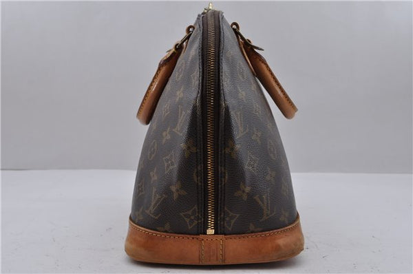 Authentic Louis Vuitton Monogram Alma Hand Bag Purse M51130 LV 3419D