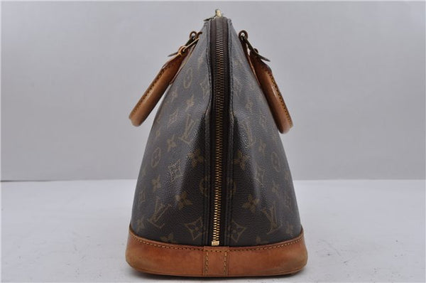 Authentic Louis Vuitton Monogram Alma Hand Bag Purse M51130 LV 3419D