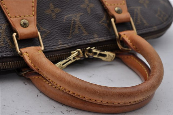Authentic Louis Vuitton Monogram Alma Hand Bag Purse M51130 LV 3419D