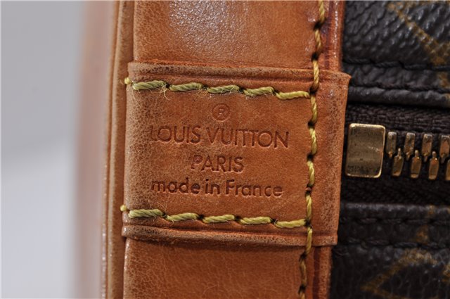 Authentic Louis Vuitton Monogram Alma Hand Bag Purse M51130 LV 3419D