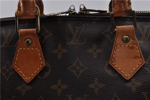 Authentic Louis Vuitton Monogram Alma Hand Bag Purse M51130 LV 3419D
