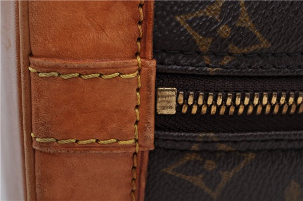 Authentic Louis Vuitton Monogram Alma Hand Bag Purse M51130 LV 3419D