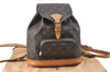Authentic Louis Vuitton Monogram Montsouris MM Backpack M51136 LV 3421C