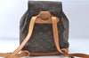 Authentic Louis Vuitton Monogram Montsouris MM Backpack M51136 LV 3421C