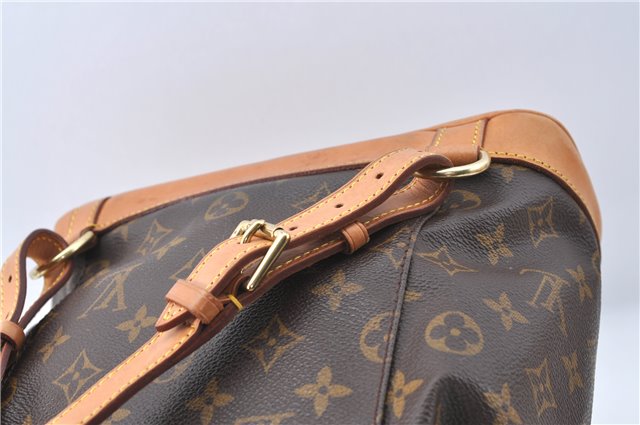Authentic Louis Vuitton Monogram Montsouris MM Backpack M51136 LV 3421C