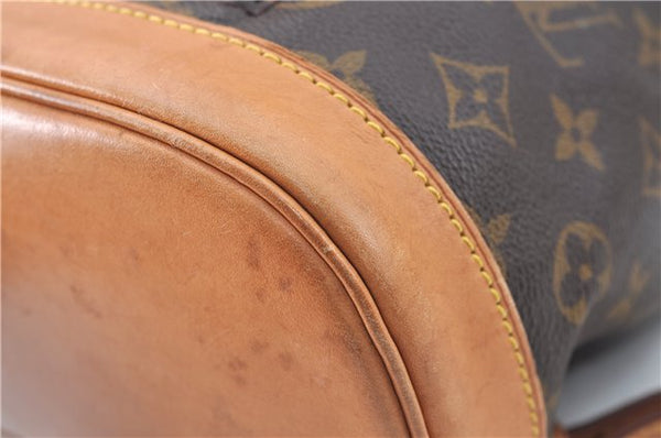 Authentic Louis Vuitton Monogram Montsouris MM Backpack M51136 LV 3421C