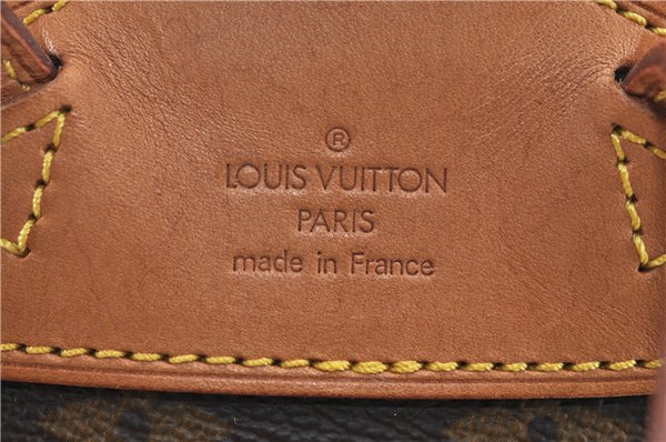 Authentic Louis Vuitton Monogram Montsouris MM Backpack M51136 LV 3421C